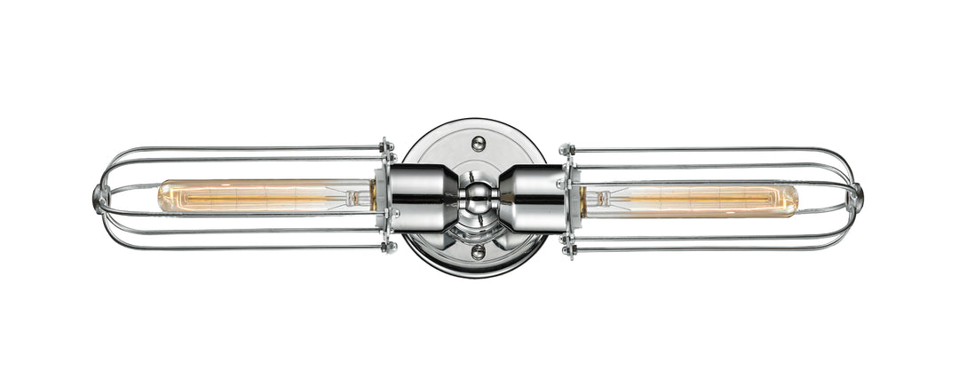 Innovations Austere 900-2W-PC-CE225-LED Bath Vanity Light 22 in. wide - Polished Chrome