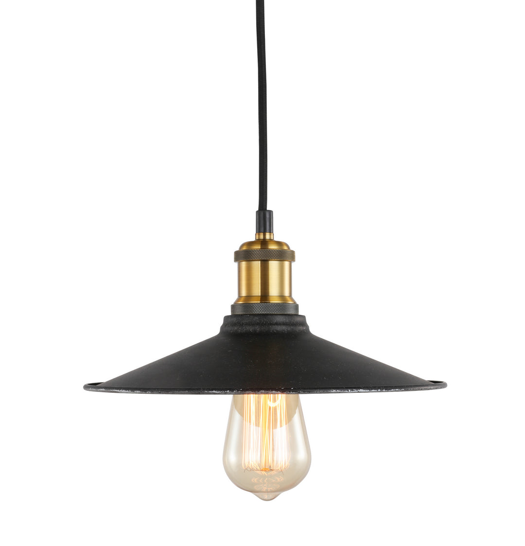 Woodbridge Fulton 18323CBRWL-SM410CG Pendant Light - Brass