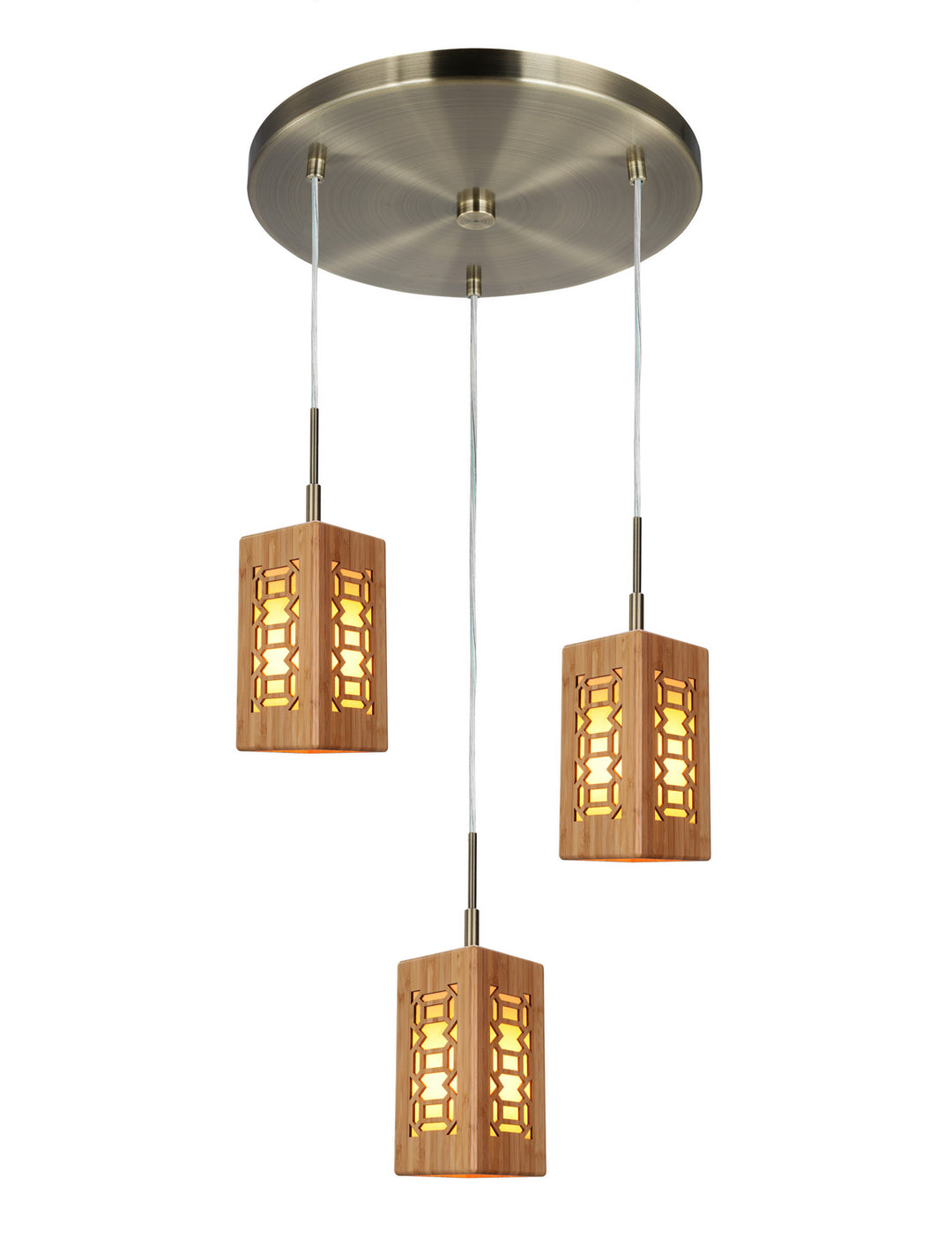 Woodbridge Light House 14024CBRWL-W3A1BB Pendant Light - Brass