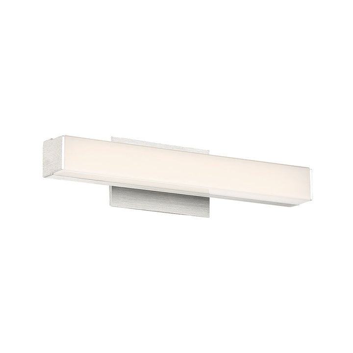 WAC Brink WS-77612-27-AL Bath Vanity Light 3 in. wide - Brushed Aluminum