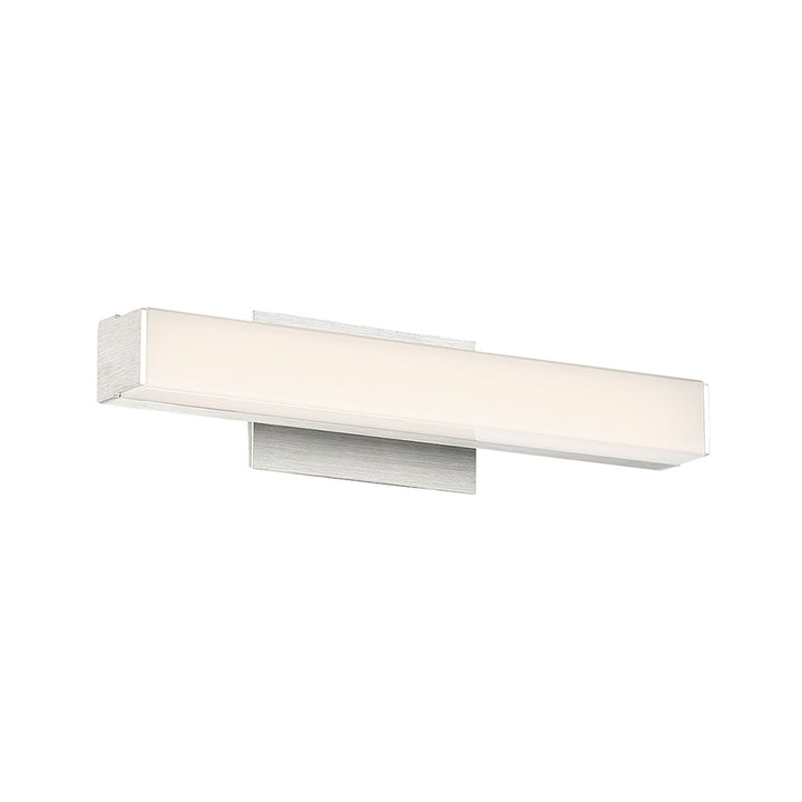 WAC Brink WS-77612-27-AL Bath Vanity Light 3 in. wide - Brushed Aluminum
