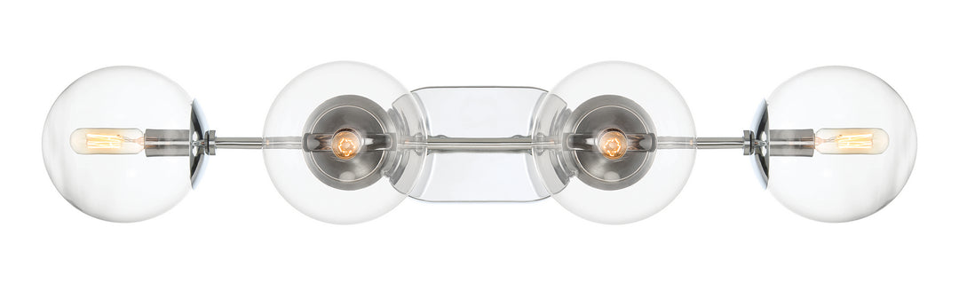 Designers Fountain Welton 92004-CH Bath Vanity Light 32 in. wide - Chrome