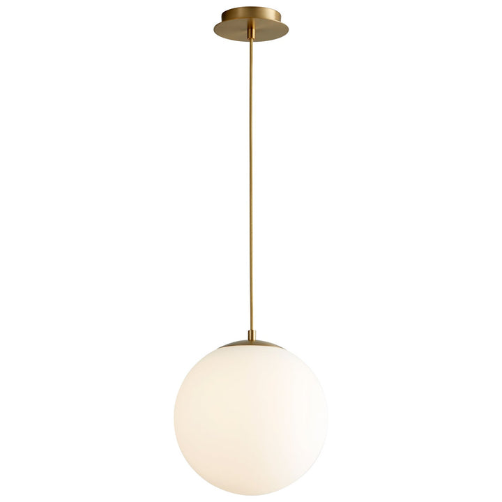 Oxygen Luna 3-673-40 Pendant Light - Aged Brass