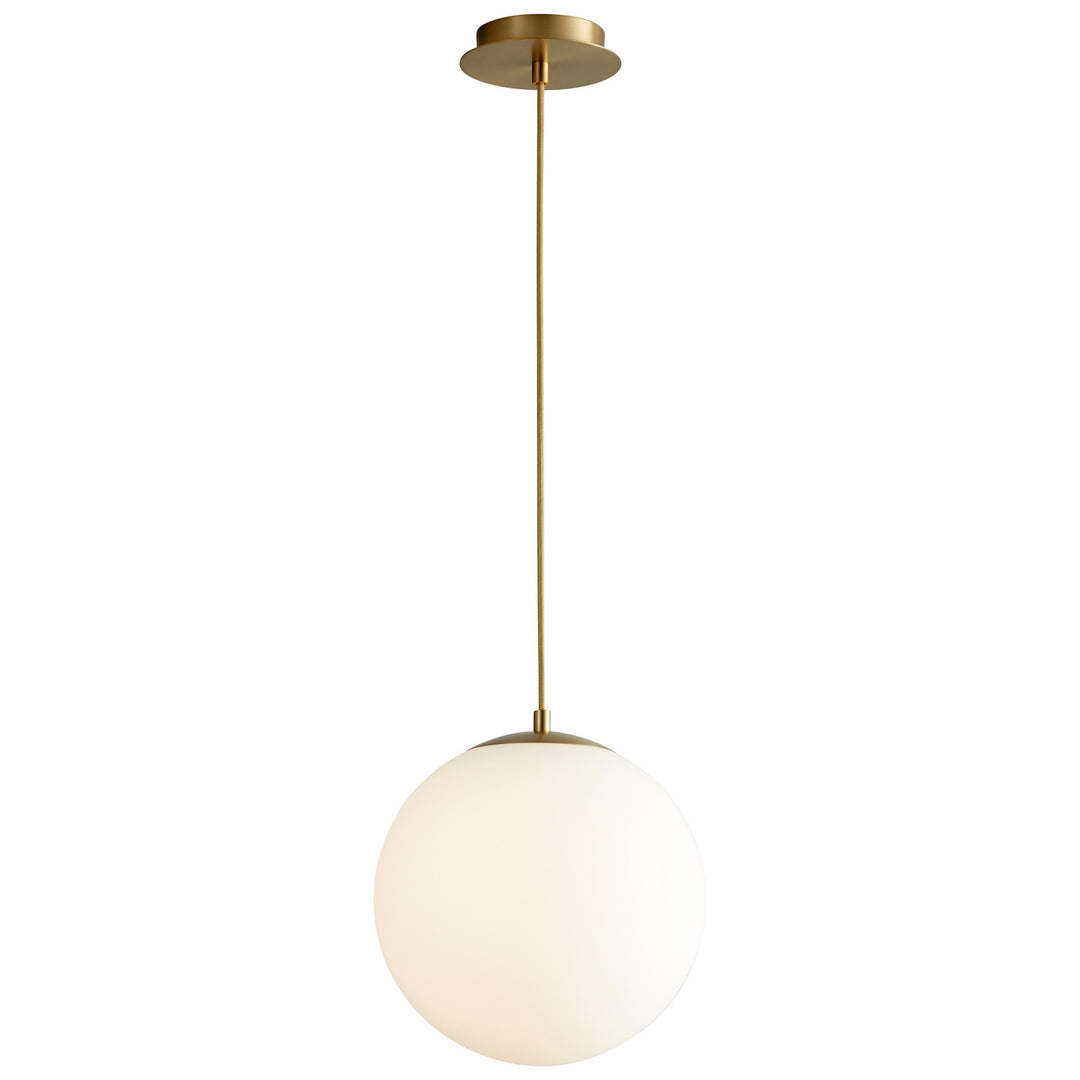 Oxygen Luna 3-673-40 Pendant Light - Aged Brass