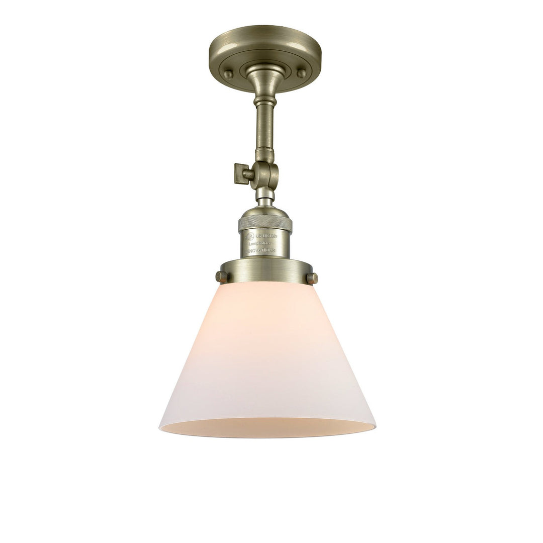 Innovations Franklin Restoration 201F-AB-G41-LED Ceiling Light - Antique Brass