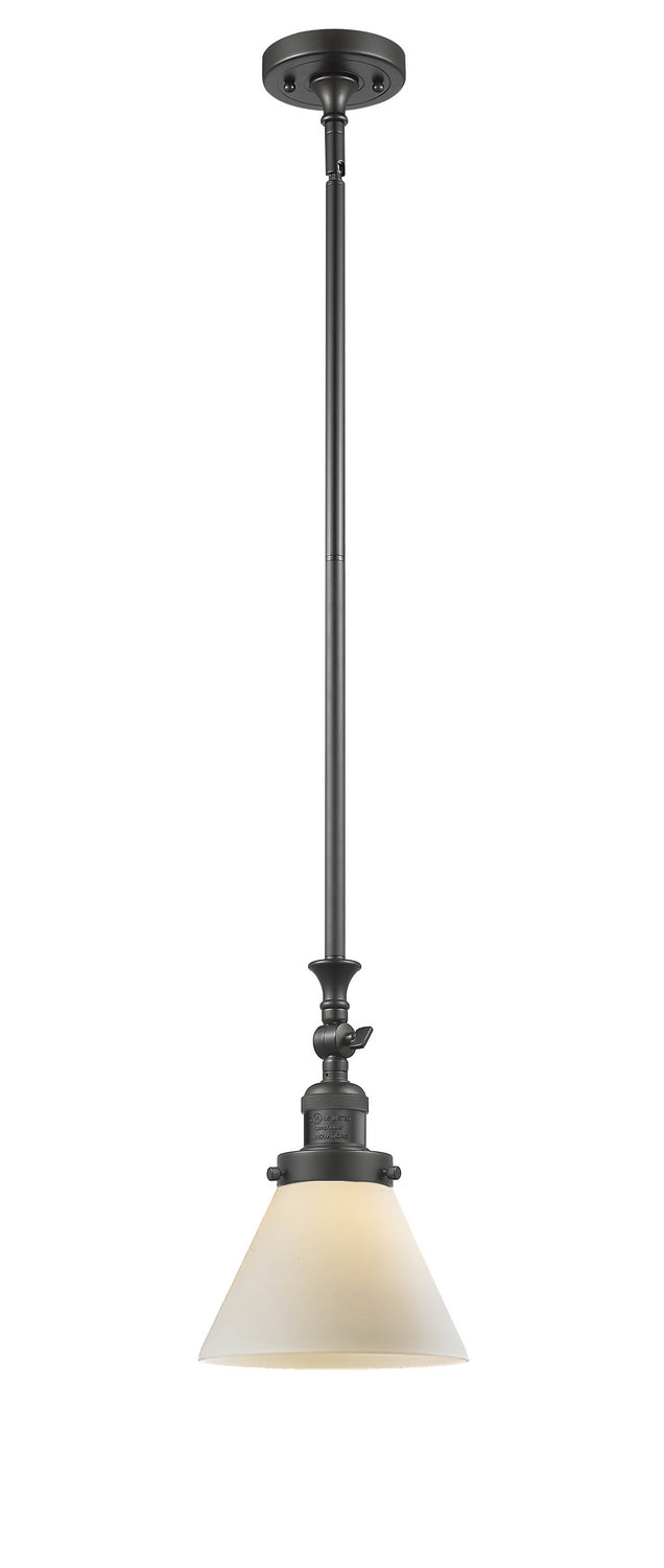 Innovations Franklin Restoration 206-OB-G41-LED Pendant Light - Oil Rubbed Bronze