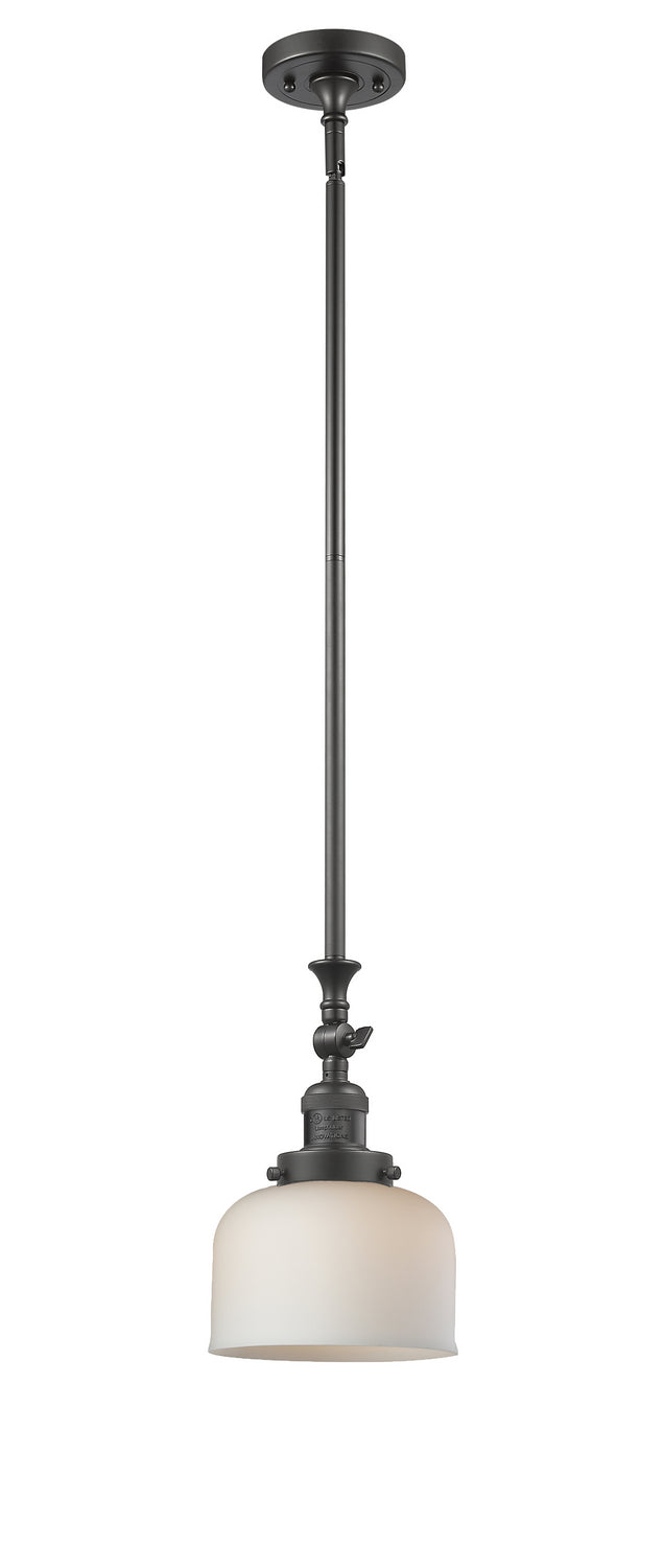 Innovations Franklin Restoration 206-OB-G71-LED Pendant Light - Oil Rubbed Bronze