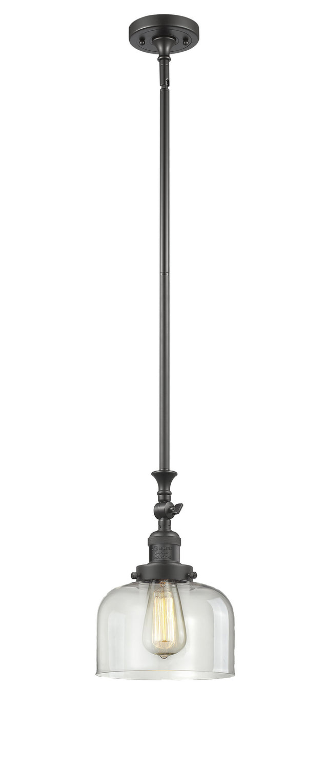 Innovations Franklin Restoration 206-OB-G72-LED Pendant Light - Oil Rubbed Bronze