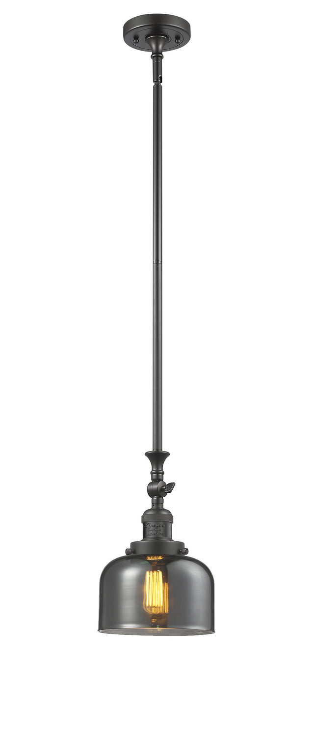 Innovations Franklin Restoration 206-OB-G73-LED Pendant Light - Oil Rubbed Bronze