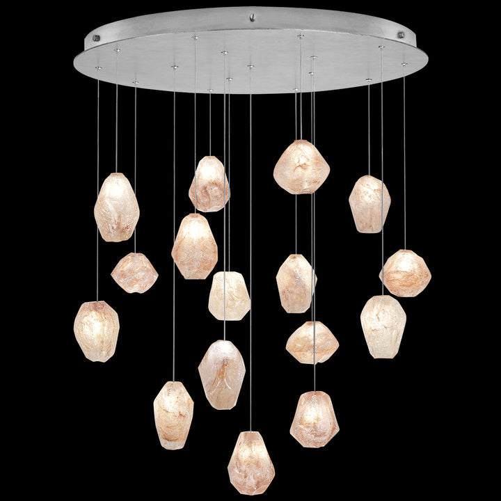 Fine Art Natural Inspirations 862840-14LD Chandelier Light - Silver