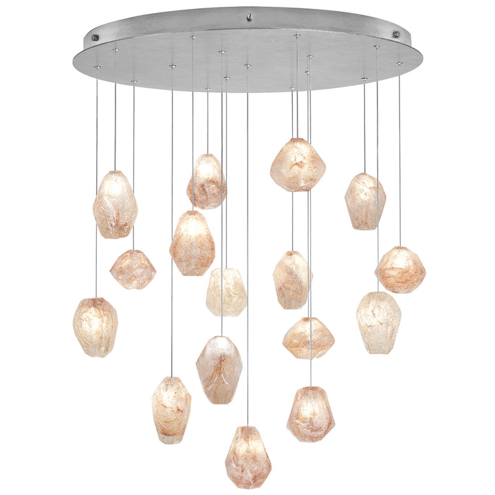 Fine Art Natural Inspirations 862840-14LD Chandelier Light - Silver