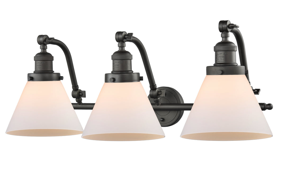 Innovations Franklin Restoration 515-3W-OB-G41 Bath Vanity Light 28 in. wide - Oil Rubbed Bronze