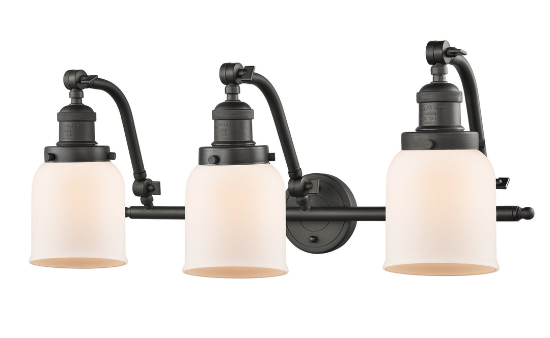 Innovations Franklin Restoration 515-3W-OB-G51-LED Bath Vanity Light 28 in. wide - Oil Rubbed Bronze