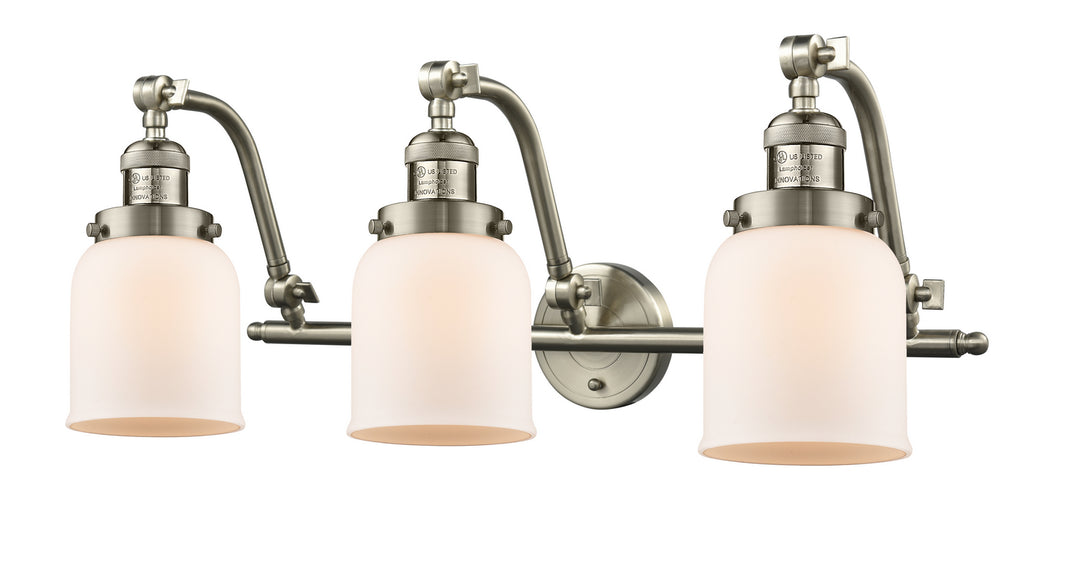 Innovations Franklin Restoration 515-3W-SN-G51-LED Bath Vanity Light 28 in. wide - Brushed Satin Nickel