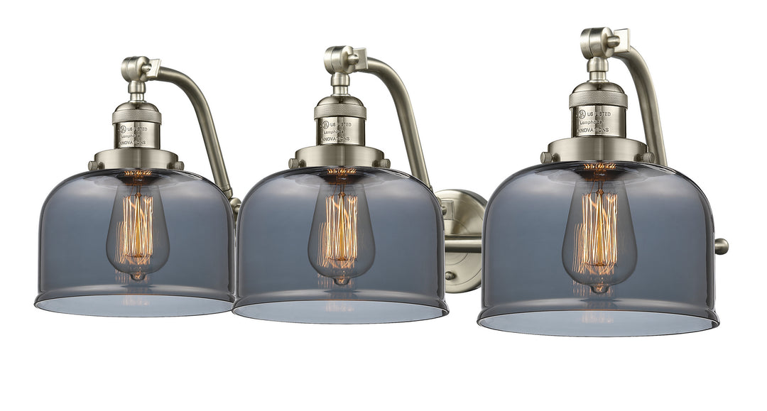 Innovations Franklin Restoration 515-3W-SN-G73-LED Bath Vanity Light 28 in. wide - Brushed Satin Nickel