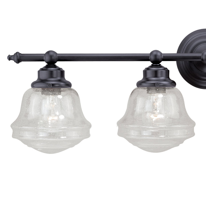 Vaxcel Huntley W0191 Bath Vanity Light 32 in. wide - Oil Rubbed Bronze