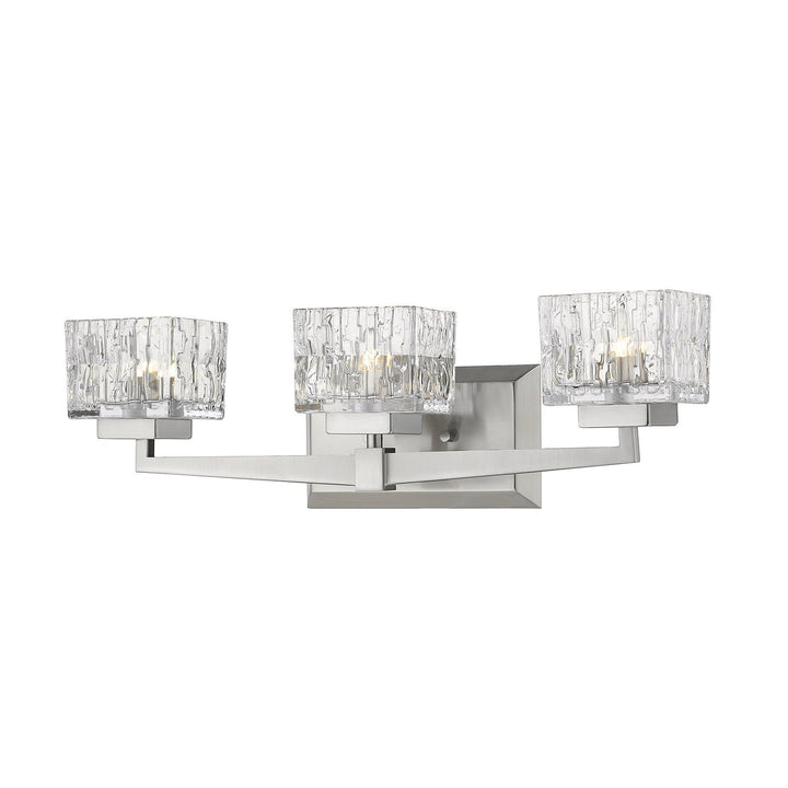 Z-Lite Rubicon 1927-3V-BN-LED Bath Vanity Light 22 in. wide - Brushed Nickel