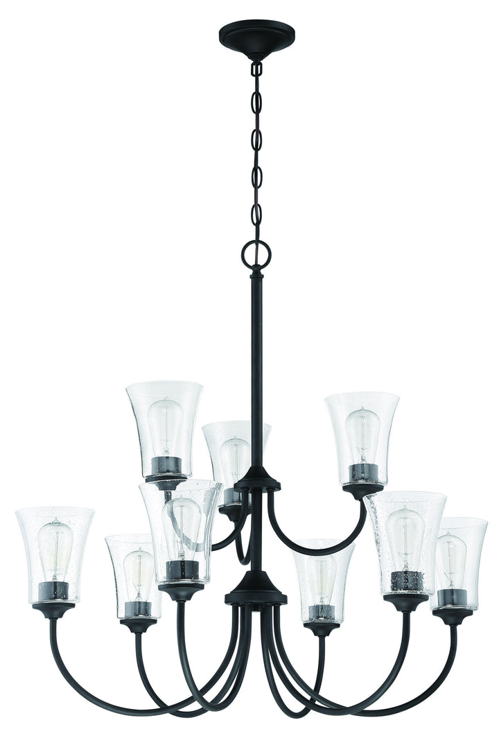 Craftmade Gwyneth 50429-FB Chandelier Light - Flat Black