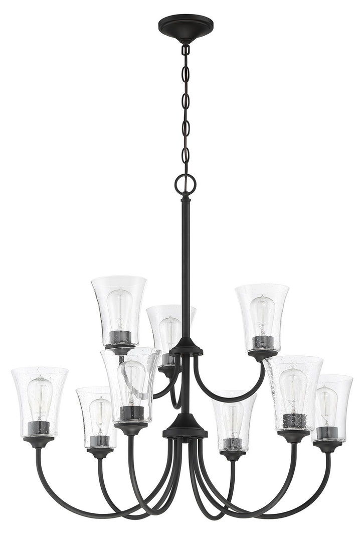 Craftmade Gwyneth 50429-FB Chandelier Light - Flat Black