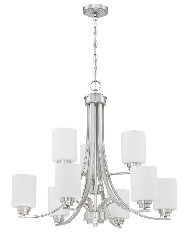 Craftmade Bolden 50529-BNK-WG Chandelier Light - Brushed Polished Nickel