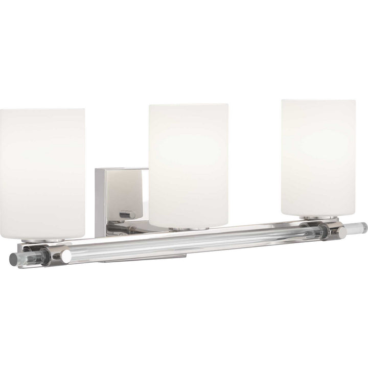 Progress Lisbon P300199-104 Bath Vanity Light 24 in. wide - Polished Nickel