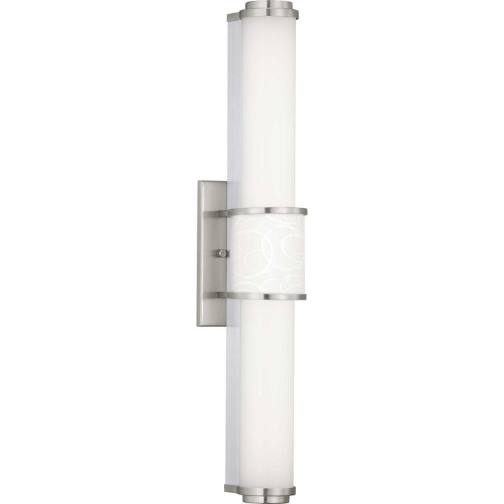 Progress Phase 1.2 Led P300205-009-30 Bath Vanity Light 24 in. wide - Brushed Nickel