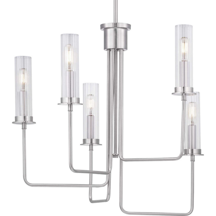 Progress Rainey P400167-009 Chandelier Light - Brushed Nickel
