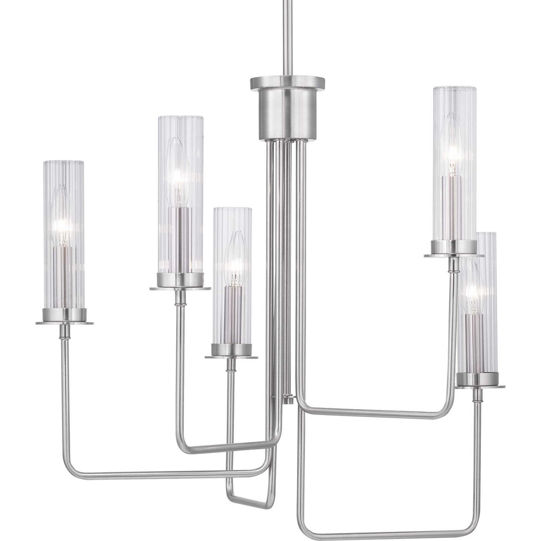 Progress Rainey P400167-009 Chandelier Light - Brushed Nickel