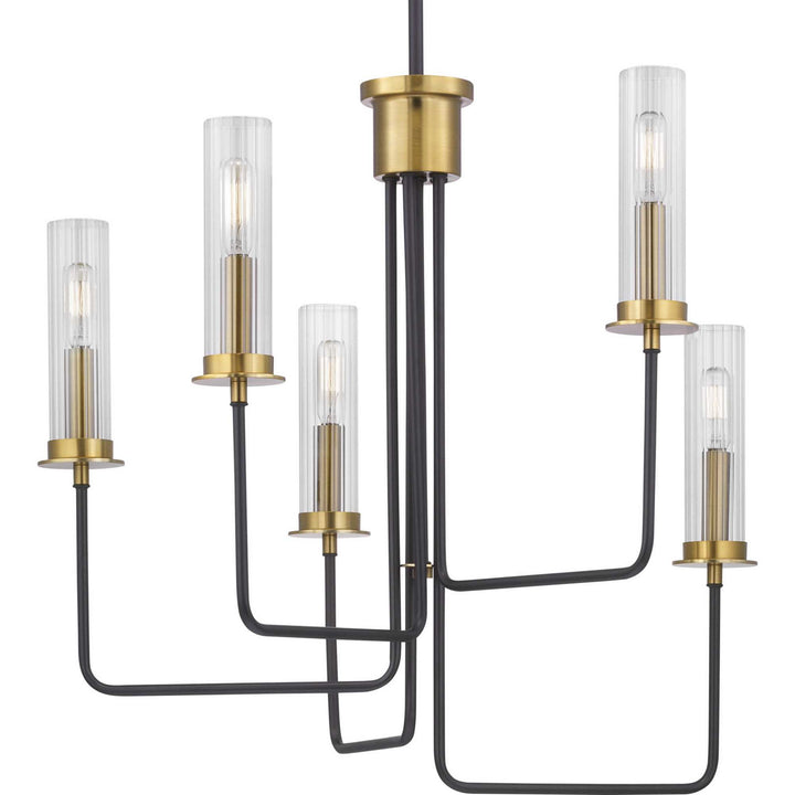 Progress Rainey P400167-143 Chandelier Light - Graphite