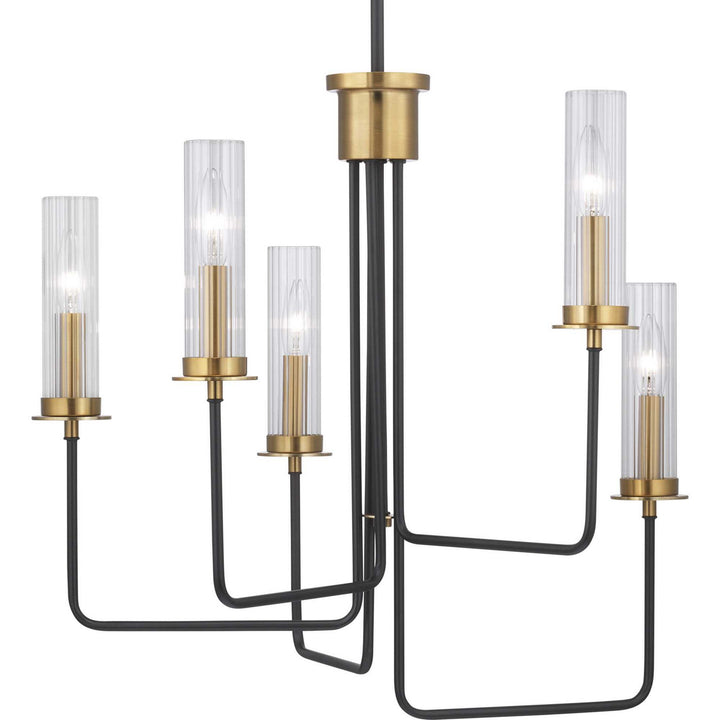 Progress Rainey P400167-143 Chandelier Light - Graphite