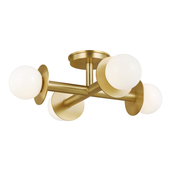 Visual Comfort Studio Nodes KF1034BBS Ceiling Light - Burnished Brass