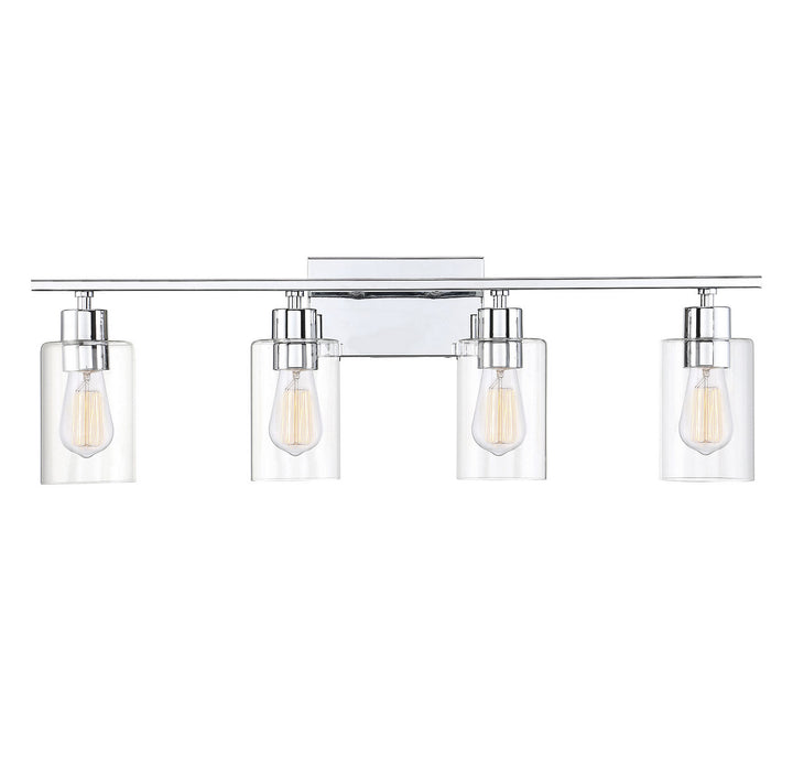 Savoy House Lambert 8-2149-4-11 Bath Vanity Light 31 in. wide - Polished Chrome