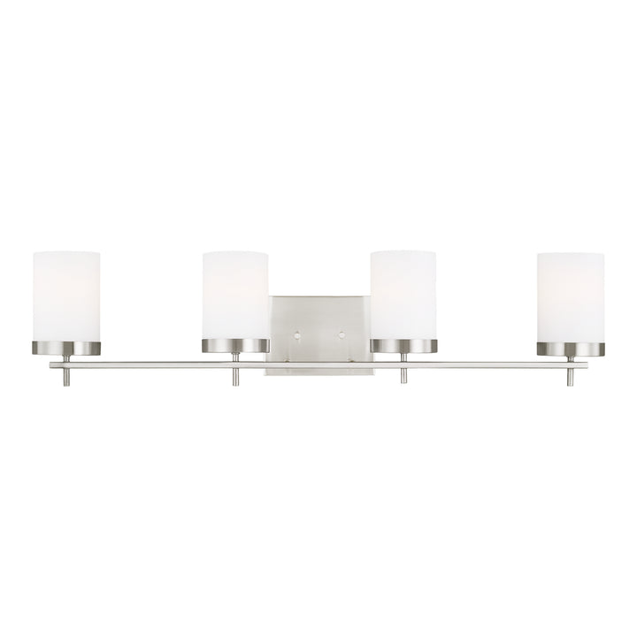 Visual Comfort Studio Zire 4490304-962 Bath Vanity Light 34 in. wide - Brushed Nickel