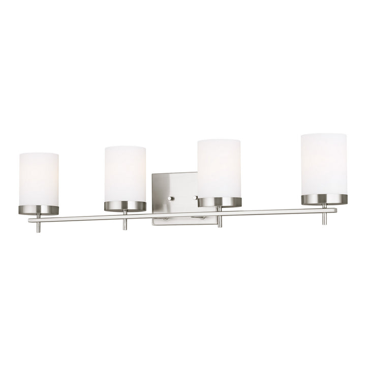 Visual Comfort Studio Zire 4490304-962 Bath Vanity Light 34 in. wide - Brushed Nickel