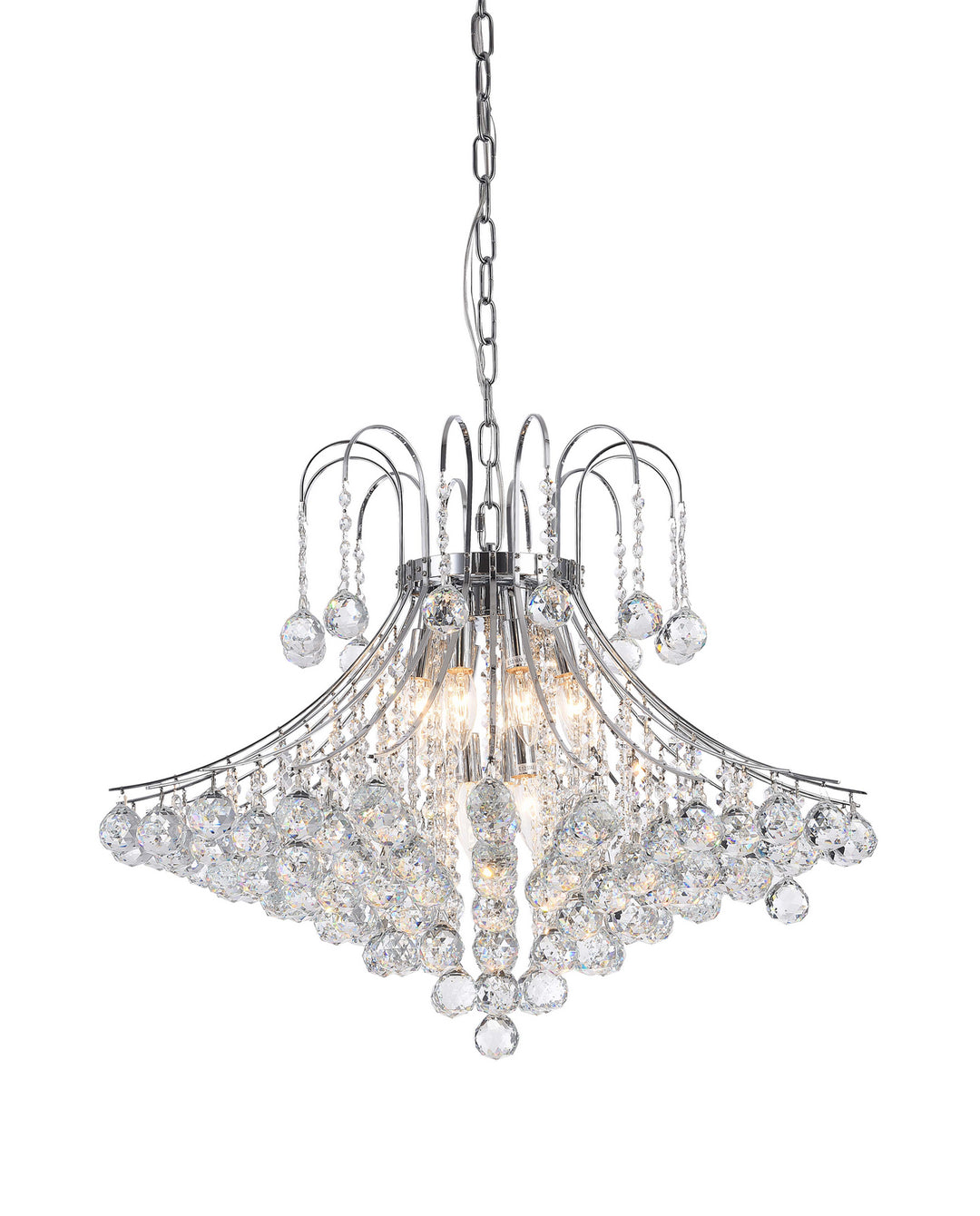 Bethel International BET55CH Chandelier Light - Chrome