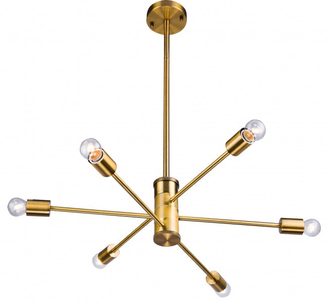 Bethel International DU77G Chandelier Light - Gold