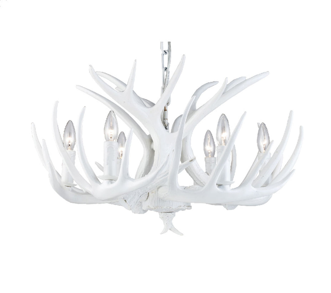 Bethel International IL07WH Chandelier Light - White