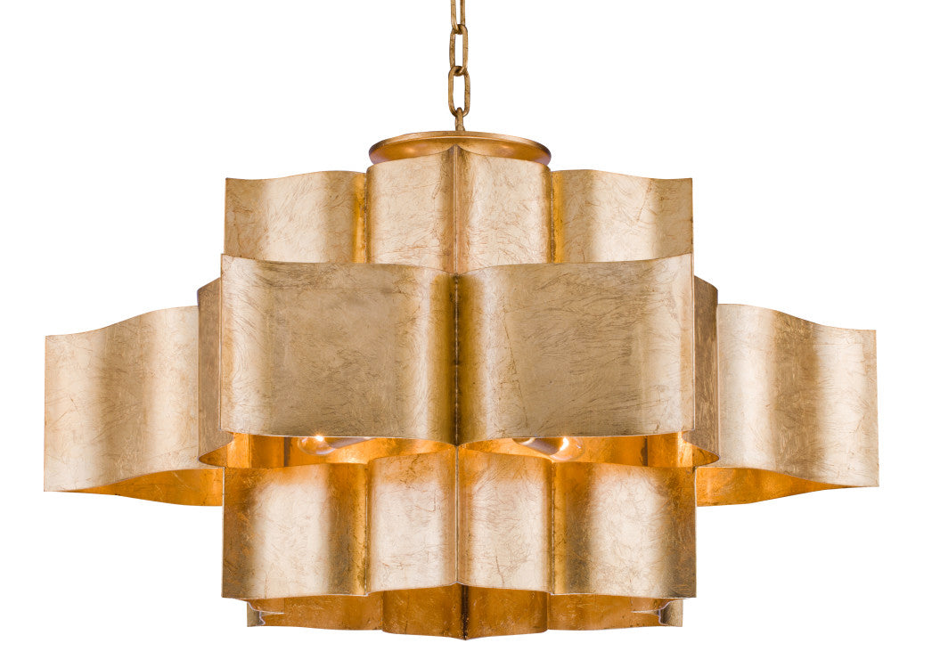 Bethel International MU03 Chandelier Light - Gold