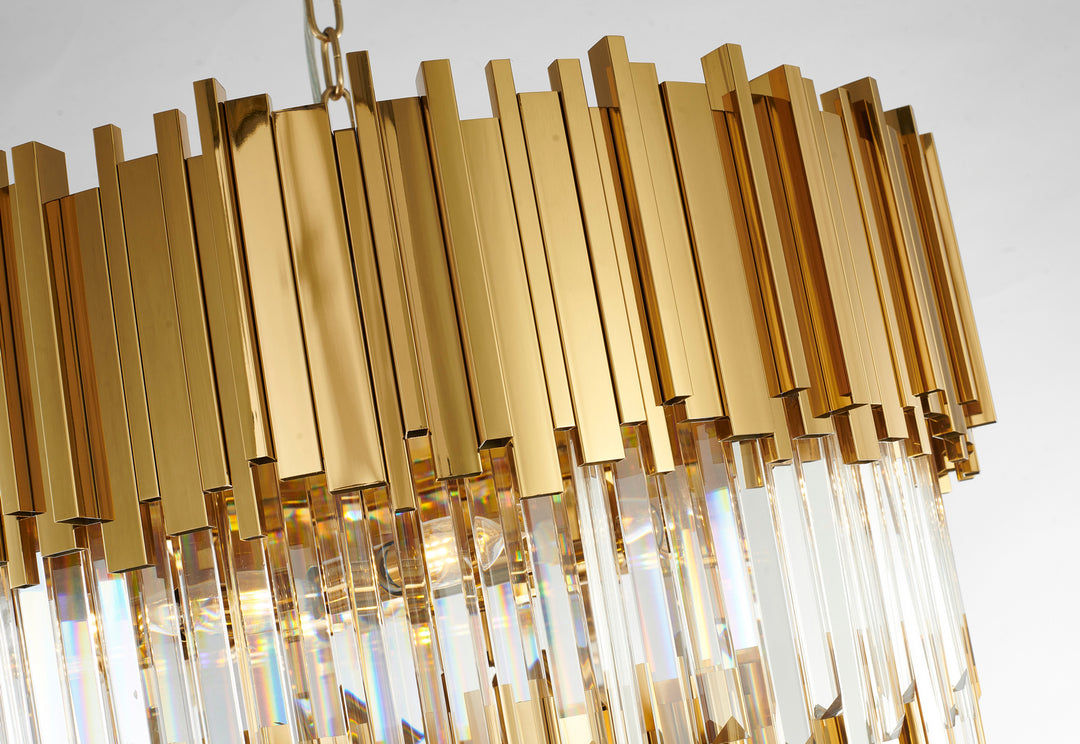 Bethel International MU10 Chandelier Light - Gold