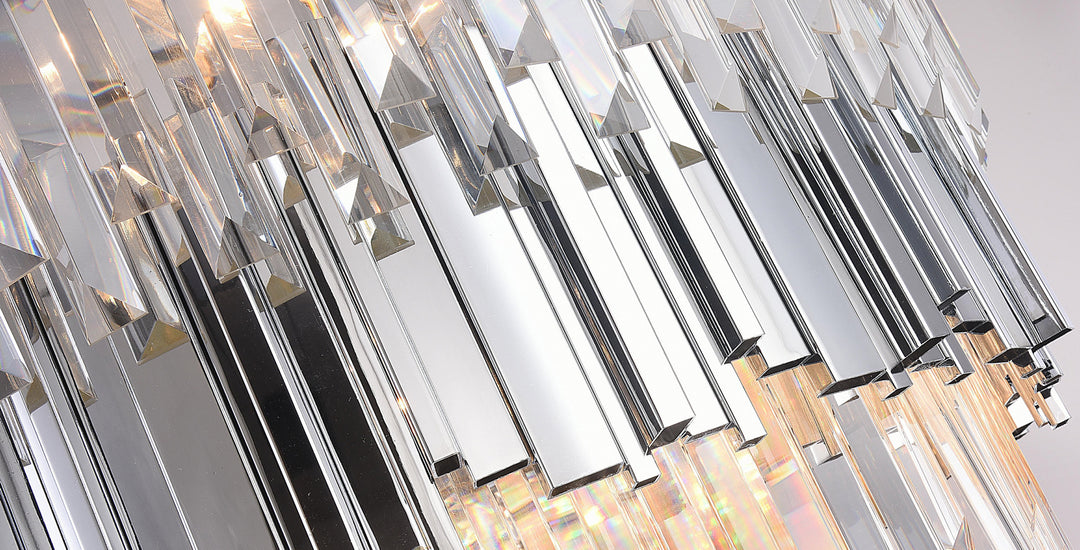 Bethel International MU10CH Chandelier Light - Chrome