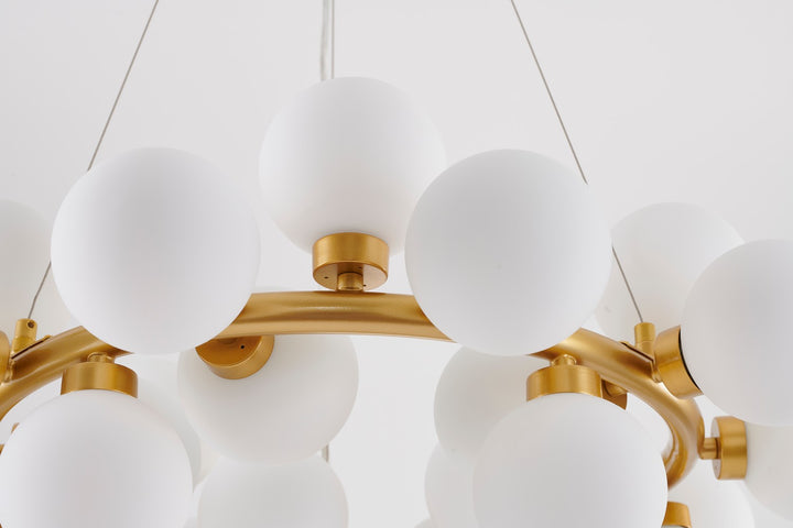 Bethel International MU28 Chandelier Light - Gold