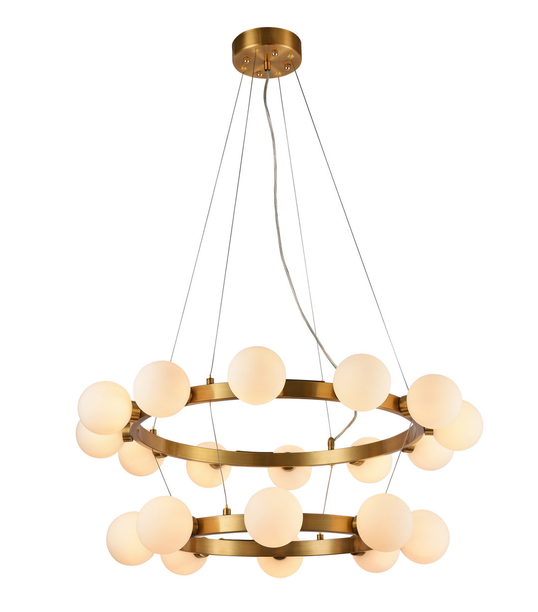 Bethel International MU62 Chandelier Light - Antique Brass
