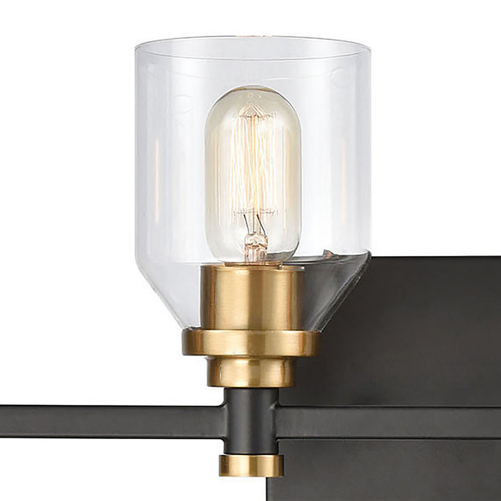 Elk Cambria 15403/4 Bath Vanity Light 28 in. wide - Matte Black