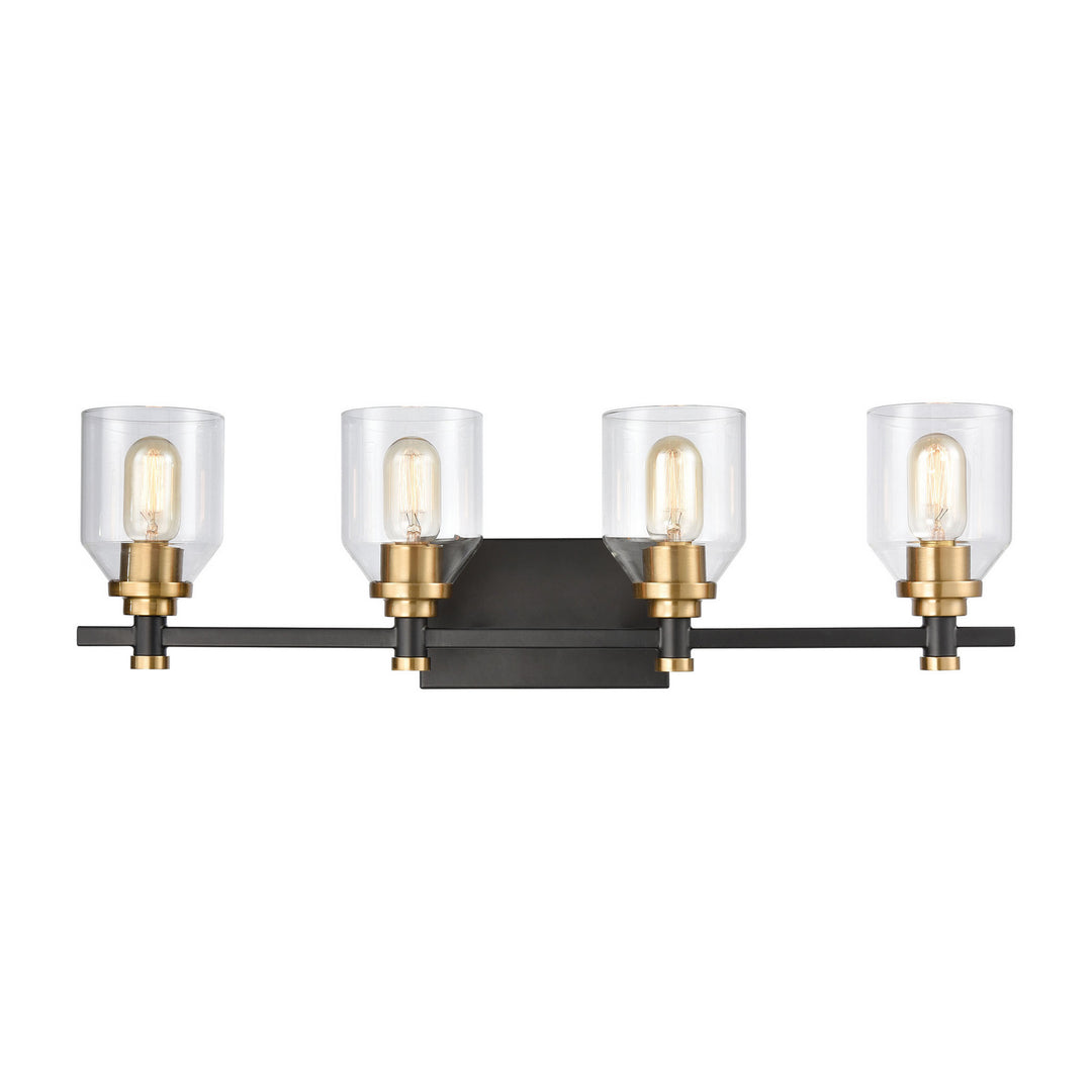 Elk Cambria 15403/4 Bath Vanity Light 28 in. wide - Matte Black