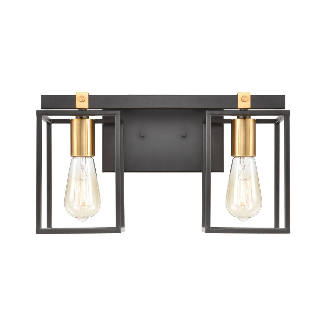 Elk Cloe 46631/2 Bath Vanity Light 16 in. wide - Matte Black