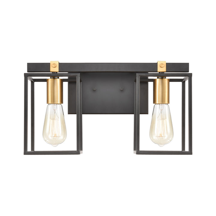 Elk Cloe 46631/2 Bath Vanity Light 16 in. wide - Matte Black
