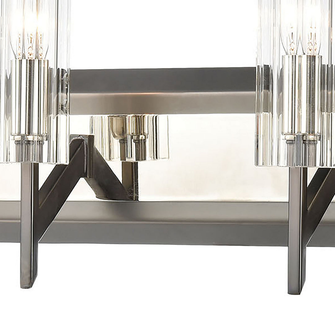 Elk Aspire 55072/4 Bath Vanity Light 28 in. wide - Black Nickel