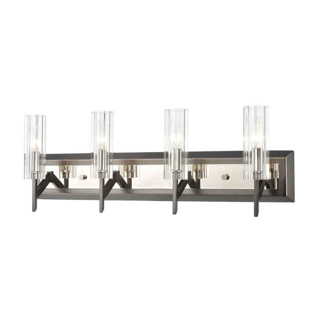Elk Aspire 55072/4 Bath Vanity Light 28 in. wide - Black Nickel