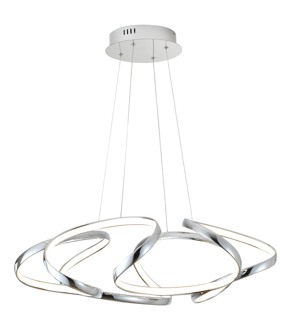 Bethel International OC08C27CH Chandelier Light - Chrome