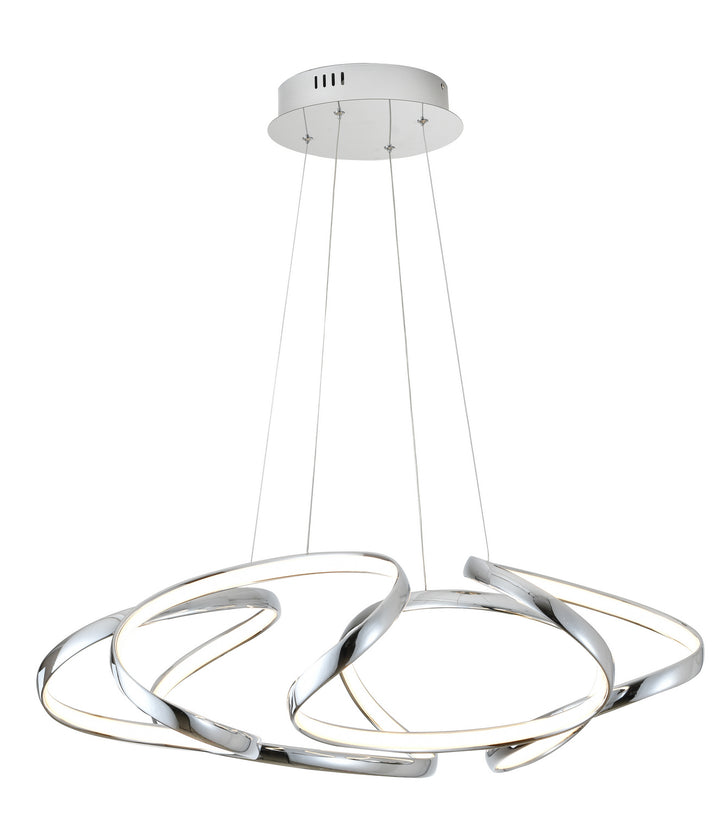Bethel International OC08C27CH Chandelier Light - Chrome